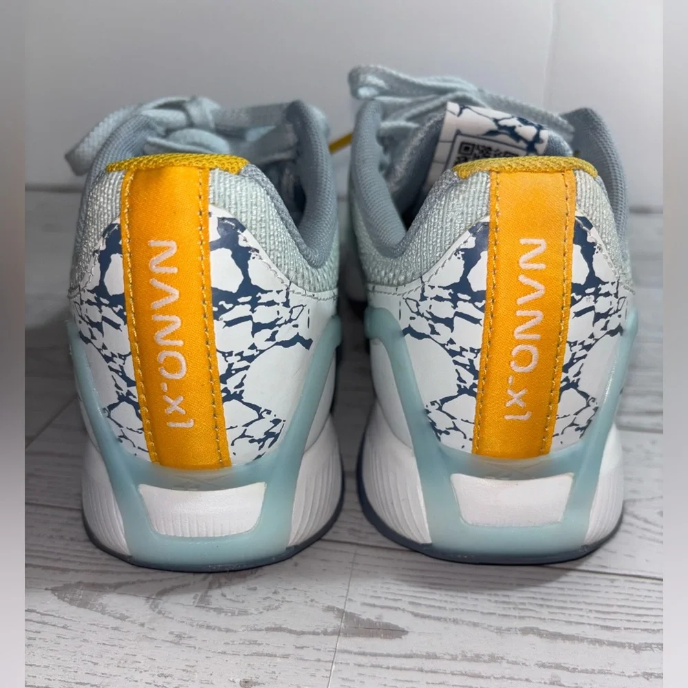 Reebok Nano X1 Vegan Nat Geo Arctic Tundra Light Blue Womens Sneaker Size 6 - Picture 13 of 16